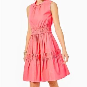 Elina Stretch Ruffle Dress